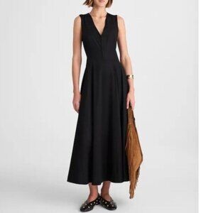 Elegant Black Sleeveless Dress